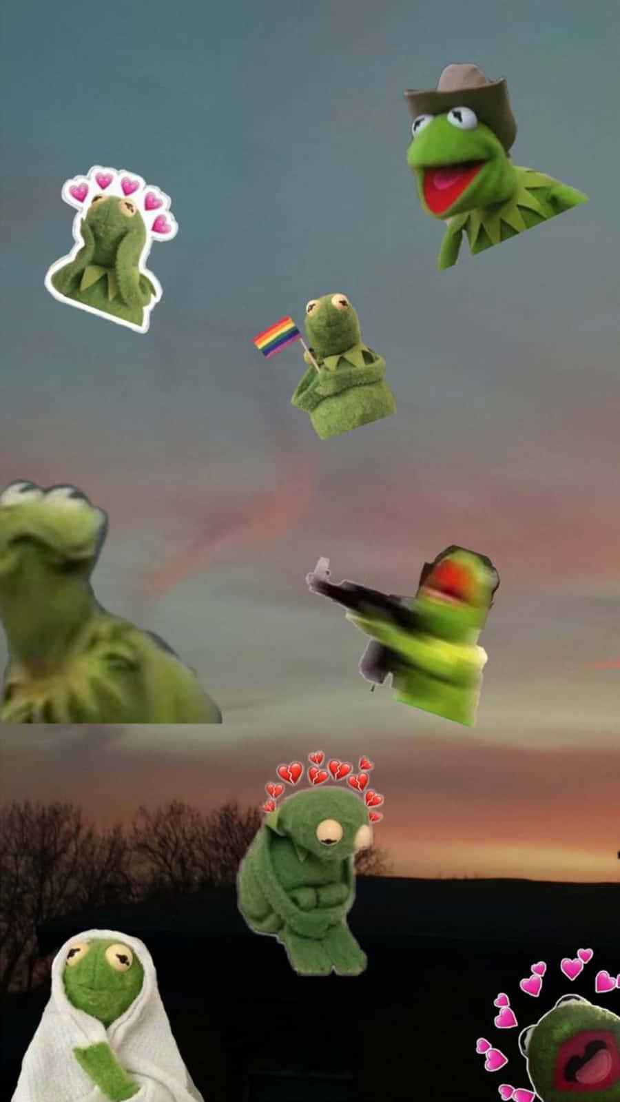 Kermit S Ical Expressions Wallpaper