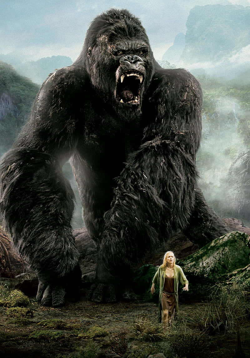 Iphone Xs Gorilla Background Wallpaper