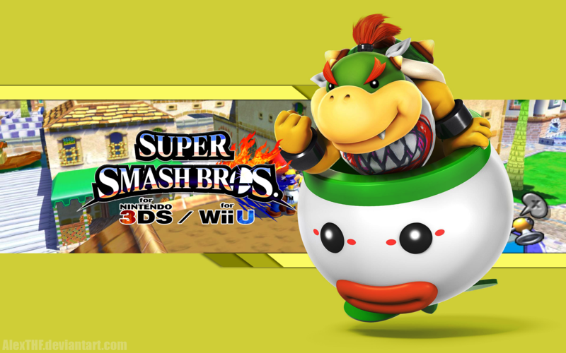 Bowser Jr Wallpaper Super Smash Bros Wii U 3ds By Alexthf On