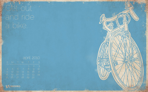Bicycle Calendar Wallpaper Dan Sweet