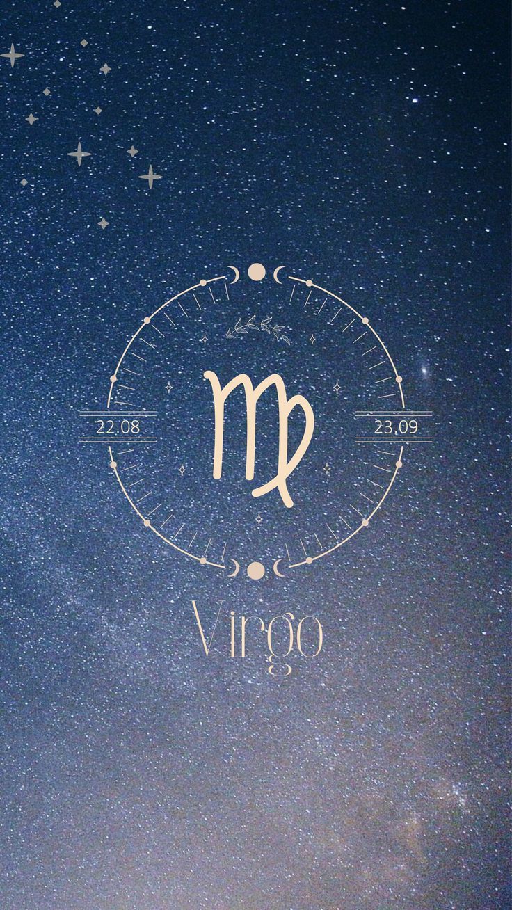 Virgo Zodiac Phone Background Wallpaper