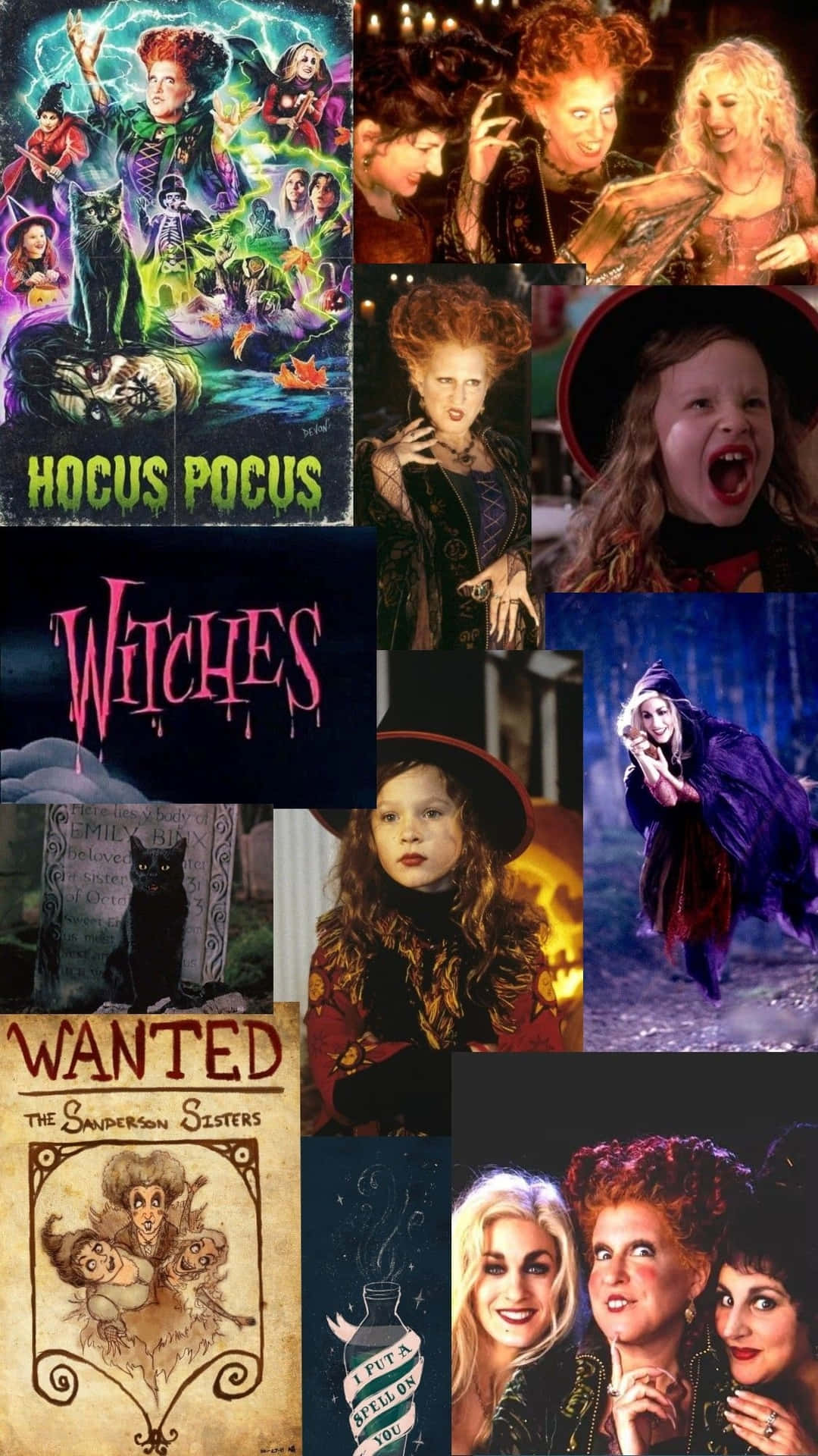 Hocus Pocus Aesthetic Wallpaper