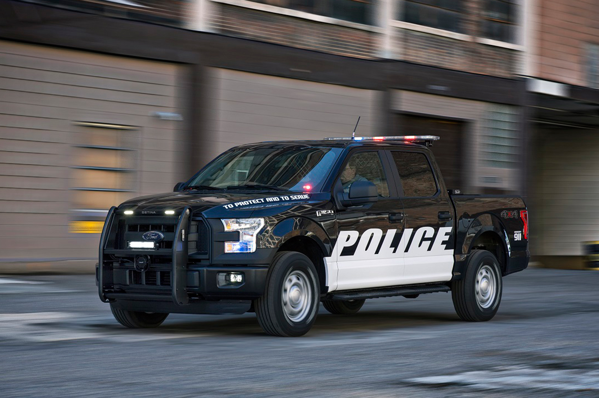 Meet The Most Intimidating Ford F To Date Police Interceptor
