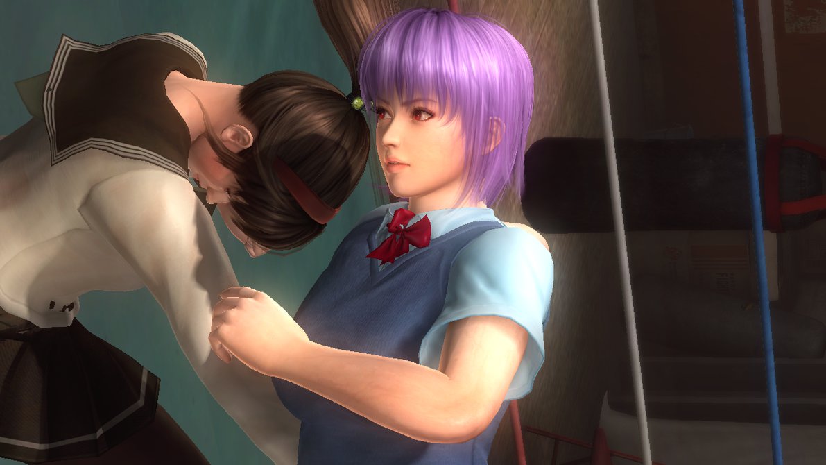 Dead Or Alive Ultimate Ayane Vs Hitomi By Existingbox9 On