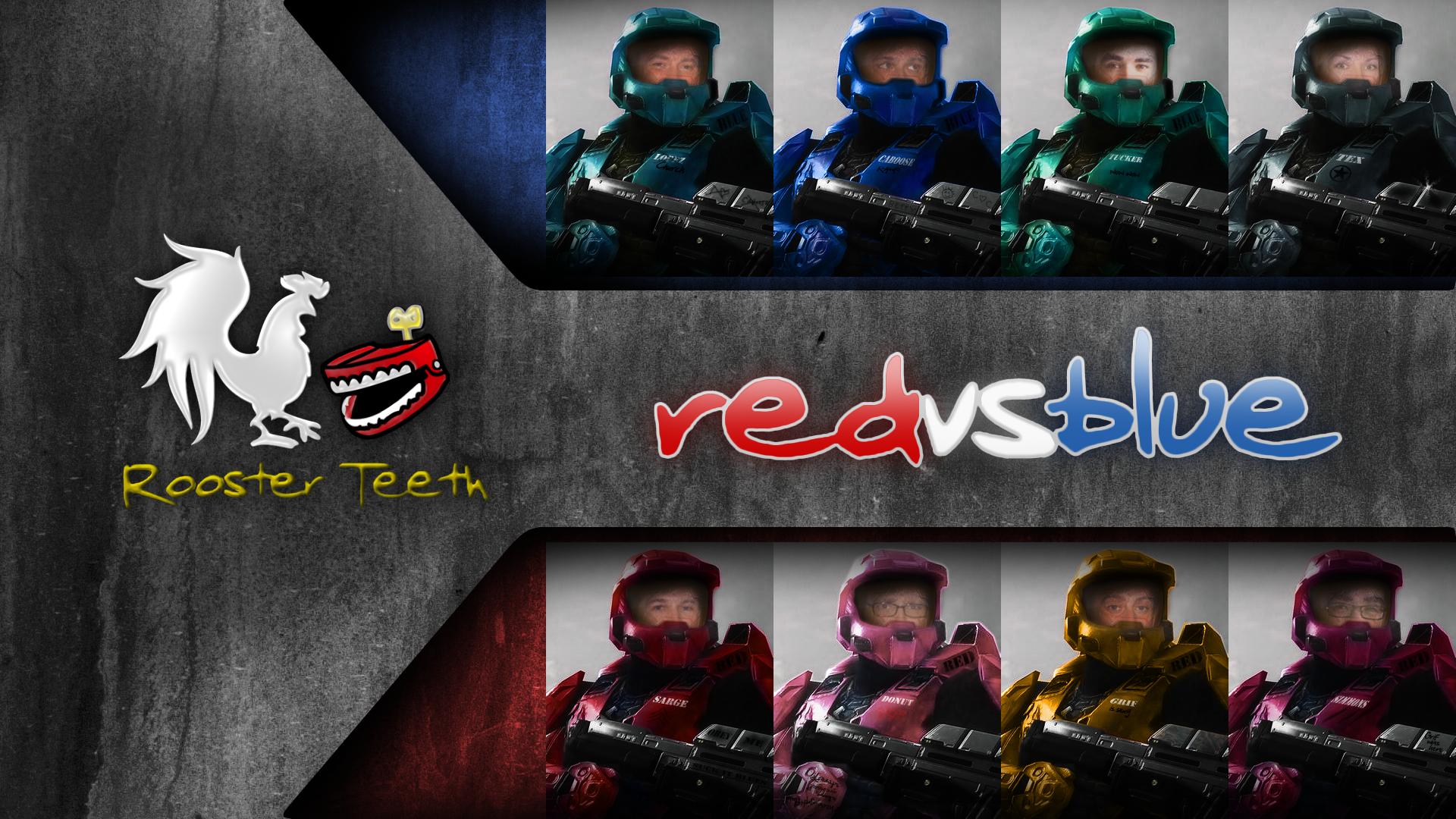 Pix For Red Vs Blue Wallpaper