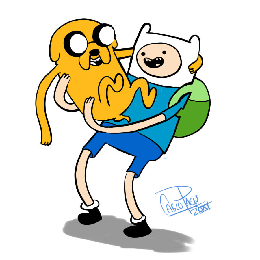 Finn And Jake Adventure Time By Raneblu