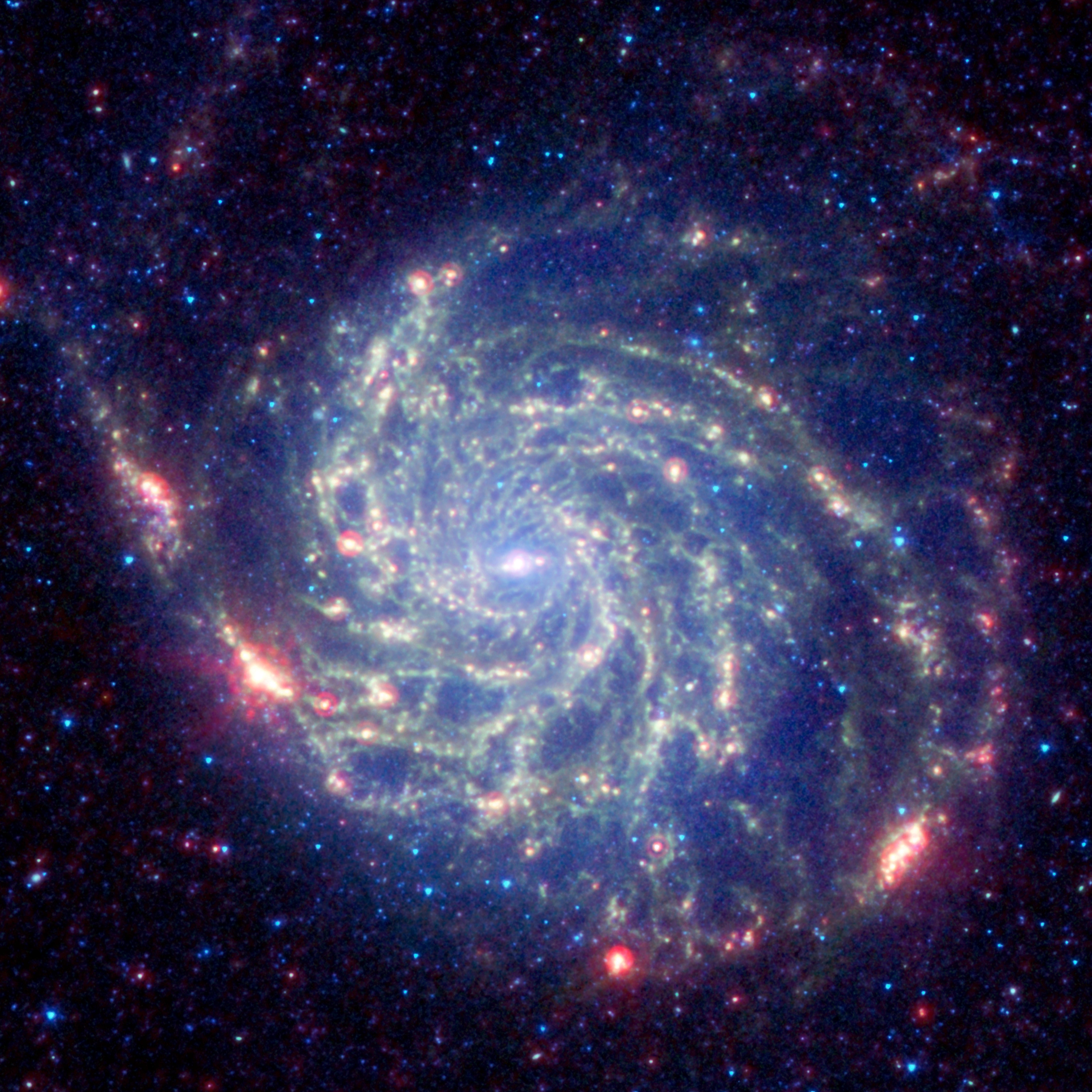 Space Image Spitzer Telescope S Of Galaxy Messier