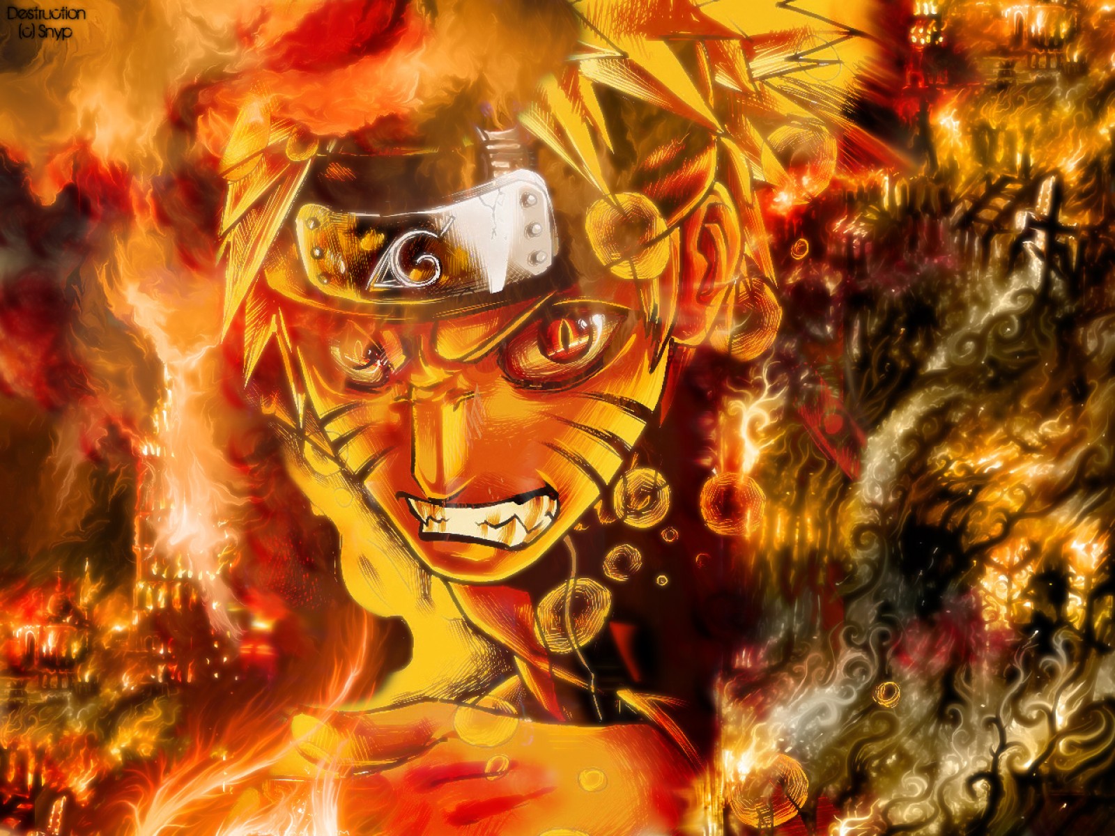 Naruto Shippuden Kyubi HD Wallpaper Animation