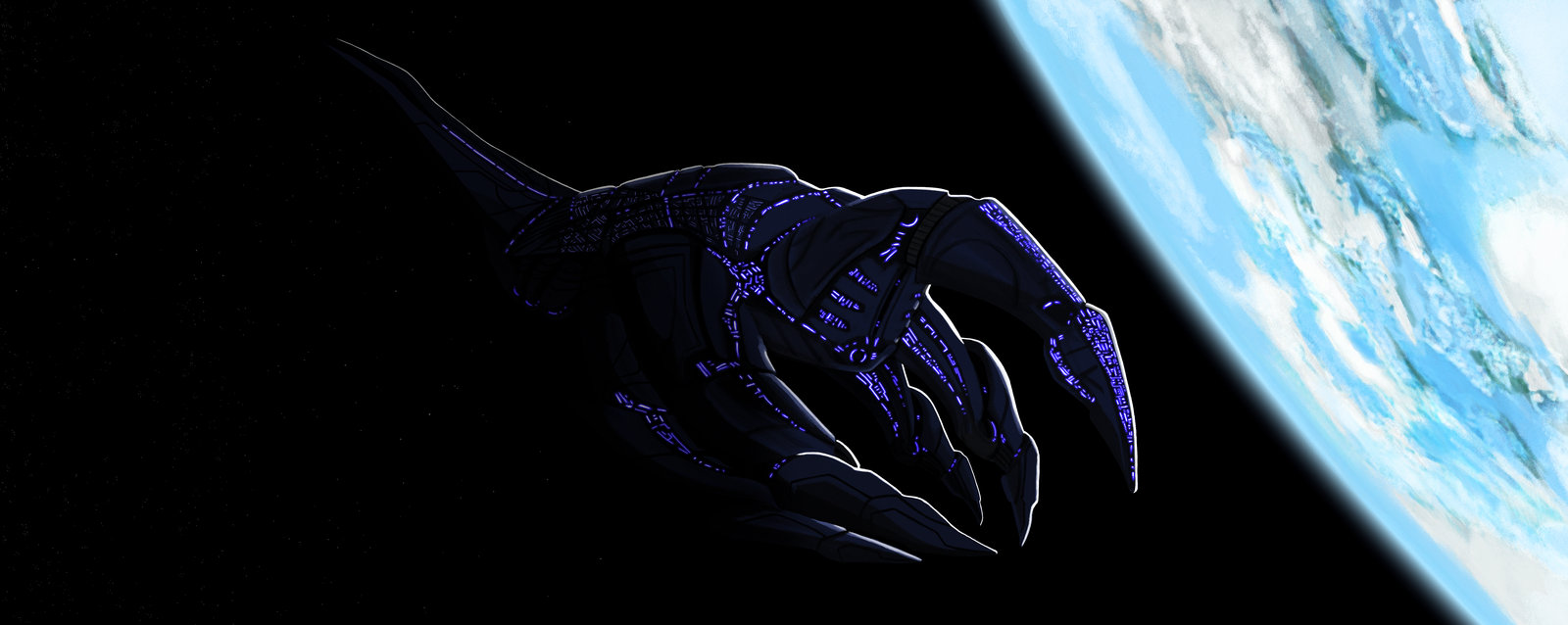 The Reapers Arrive On Earth Mass Effect By Victoria Badwolf