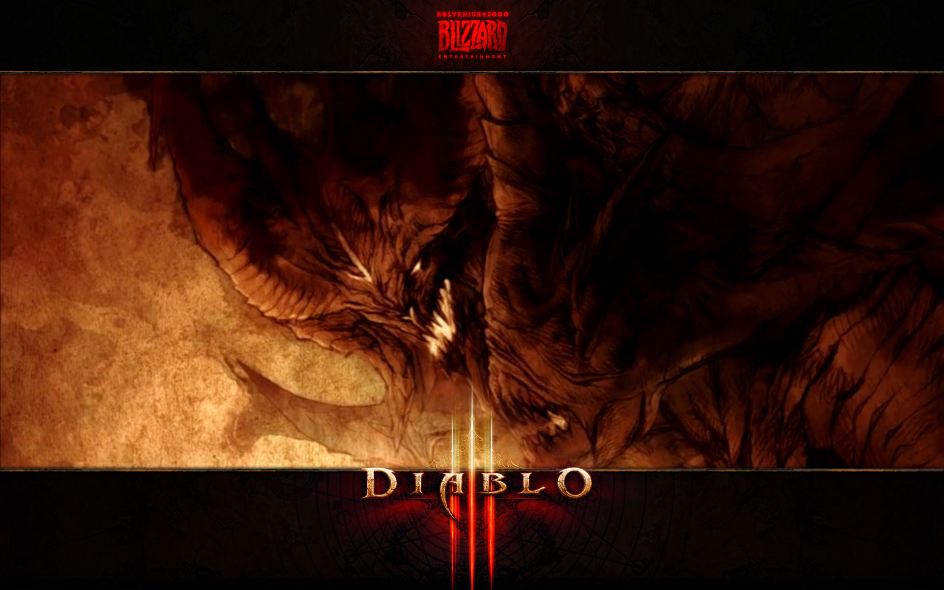Games Wallpaper Diablo Face