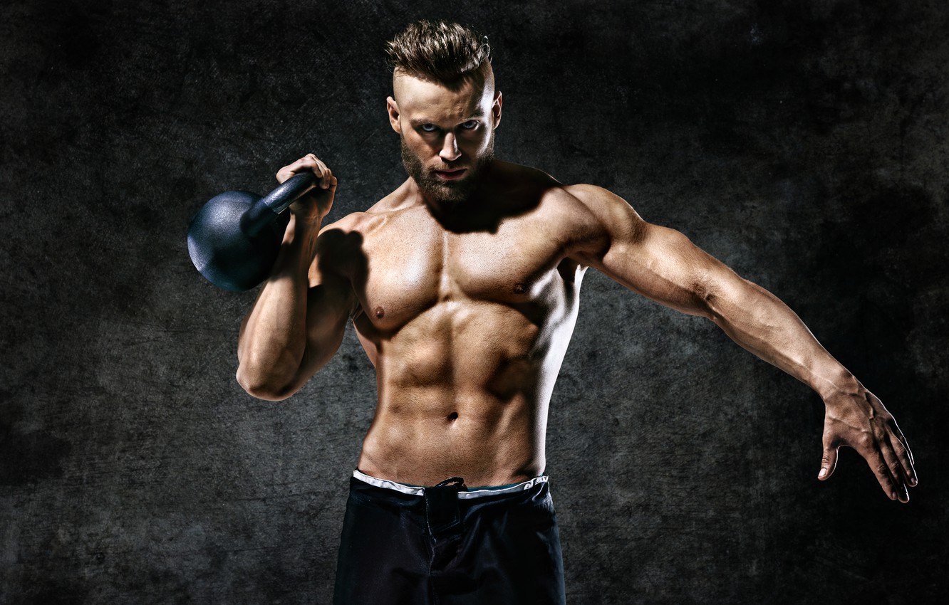 Wallpaper Power Muscles Men Workout Fitness Image For Desktop
