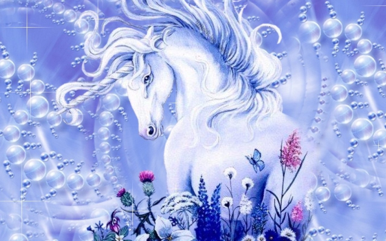 Unicorns Magical Creatures Wallpaper