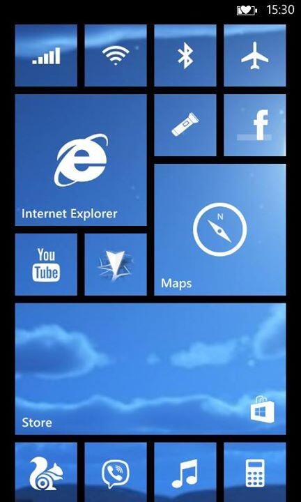Start Screen Background In Place Of Accent Colour Windows Phone