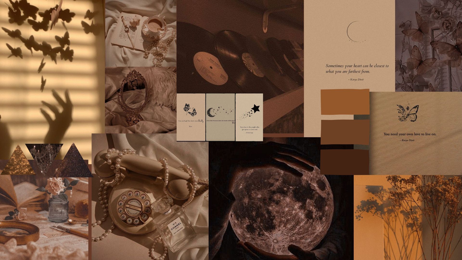 Brown Aesthetic Wallpaper