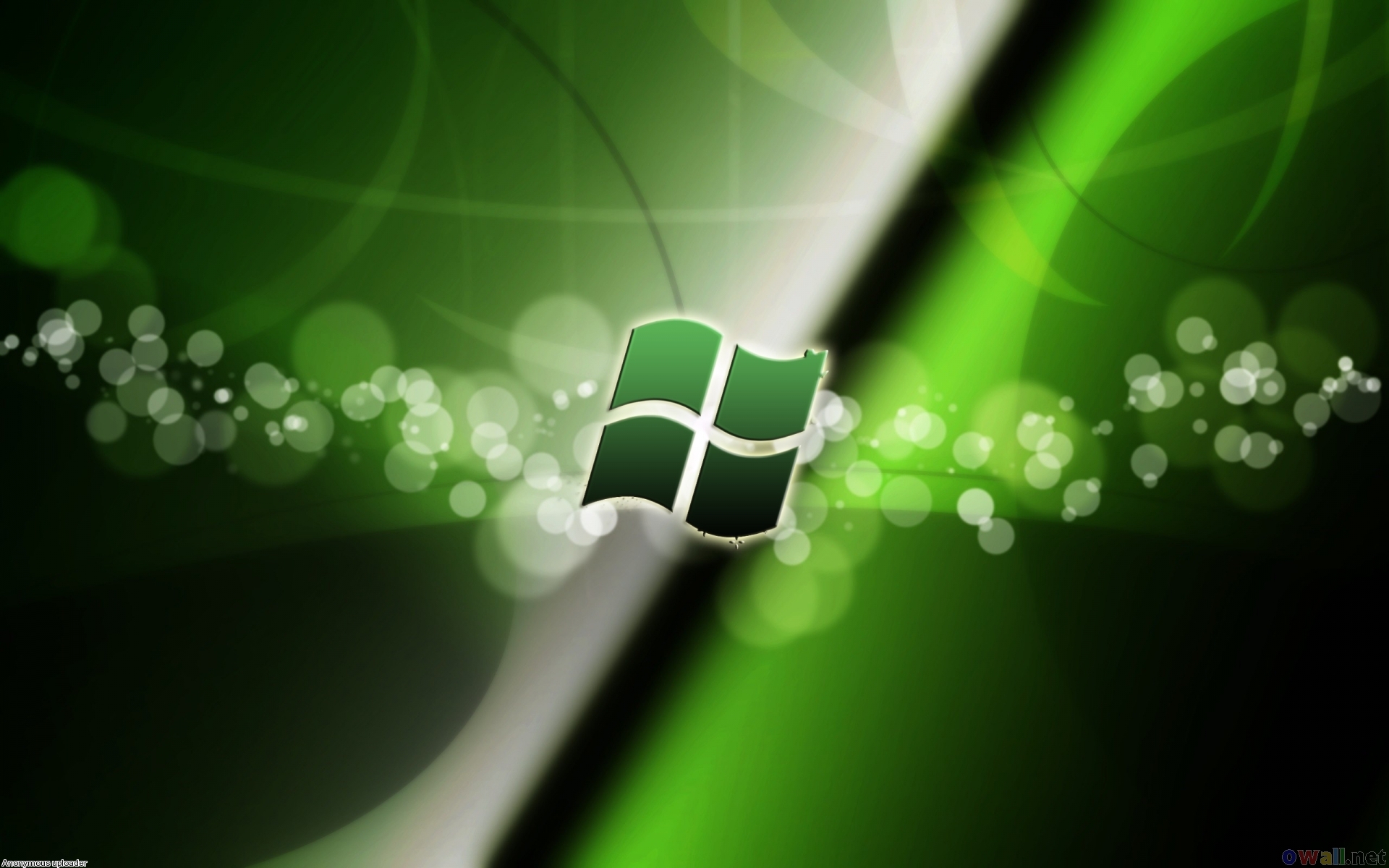 Windows Image Green Background Wallpaper Jpg