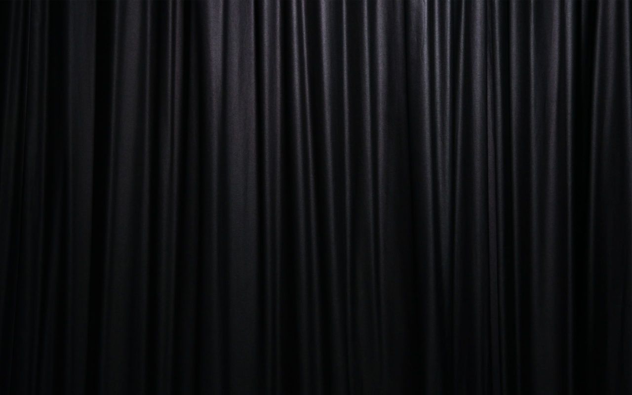 Black Curtain Wallpaper