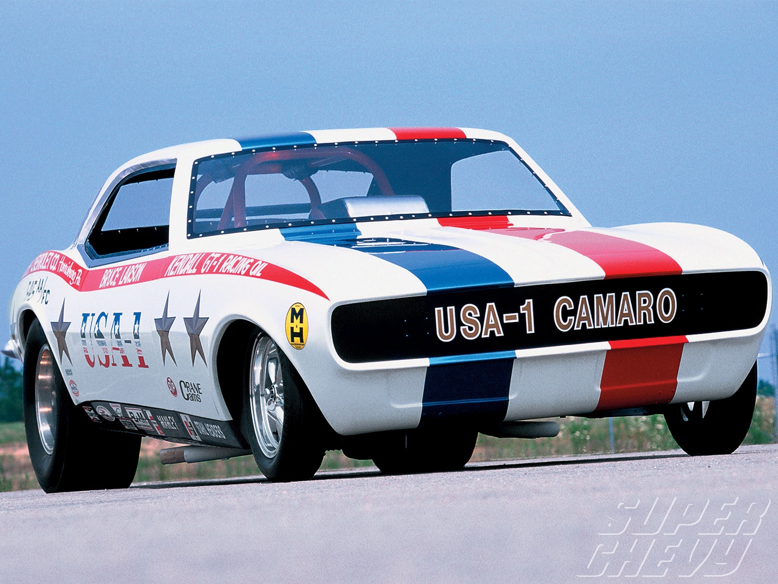 Chevy Camaro Super Stock Drag Racing Race Cars Hot Rod Custom