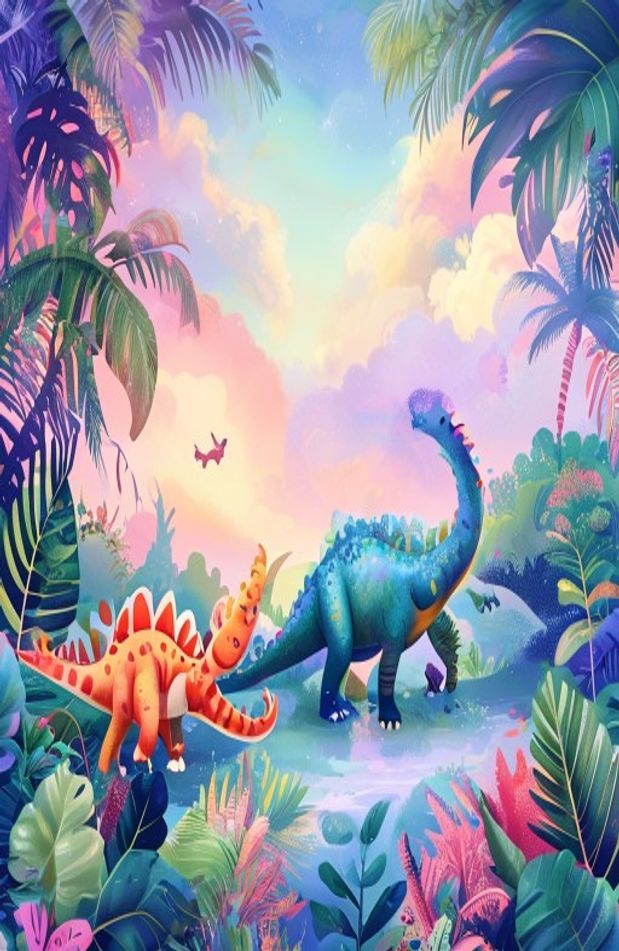 Aesthetic Dinosaurs Wallpaper