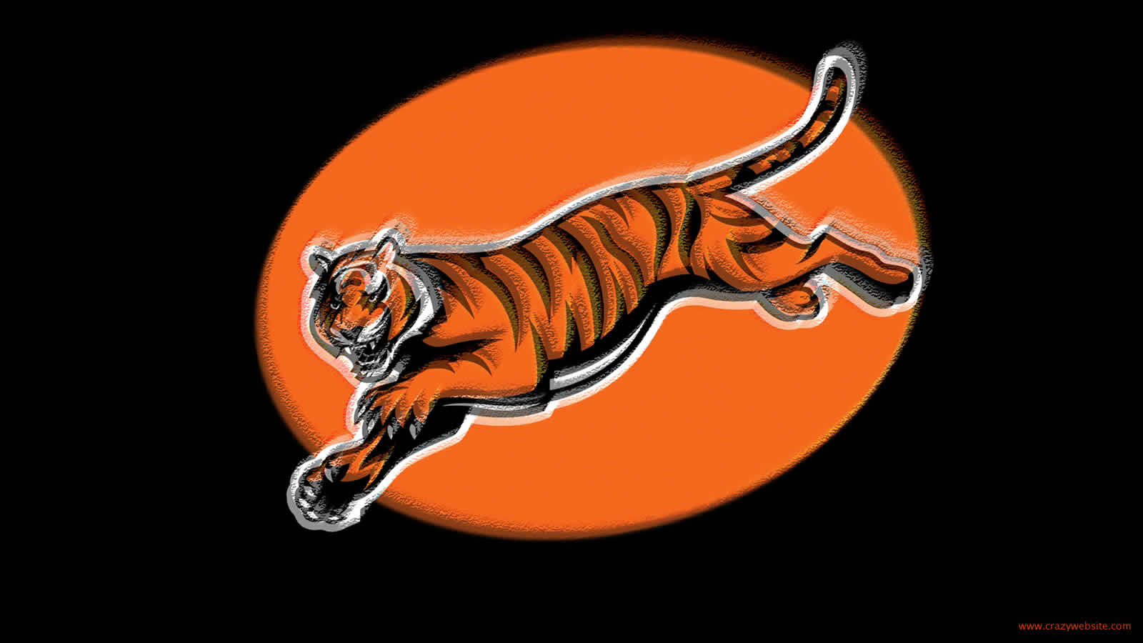 Cincinnati Bengals football team tiger logo wallpaper click thumbnail 1600x900