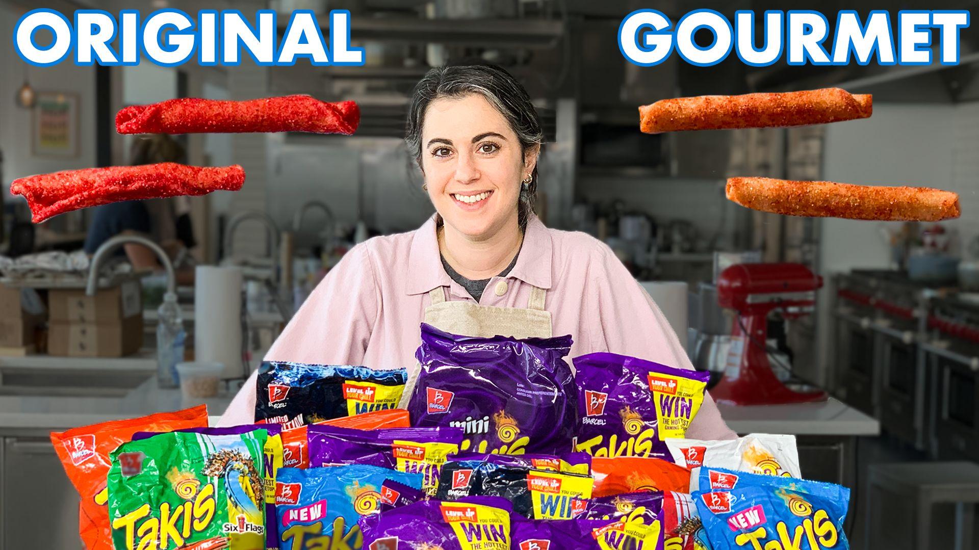 Watch Pastry Chef Attempts to Make Gourmet Takis Gourmet Makes