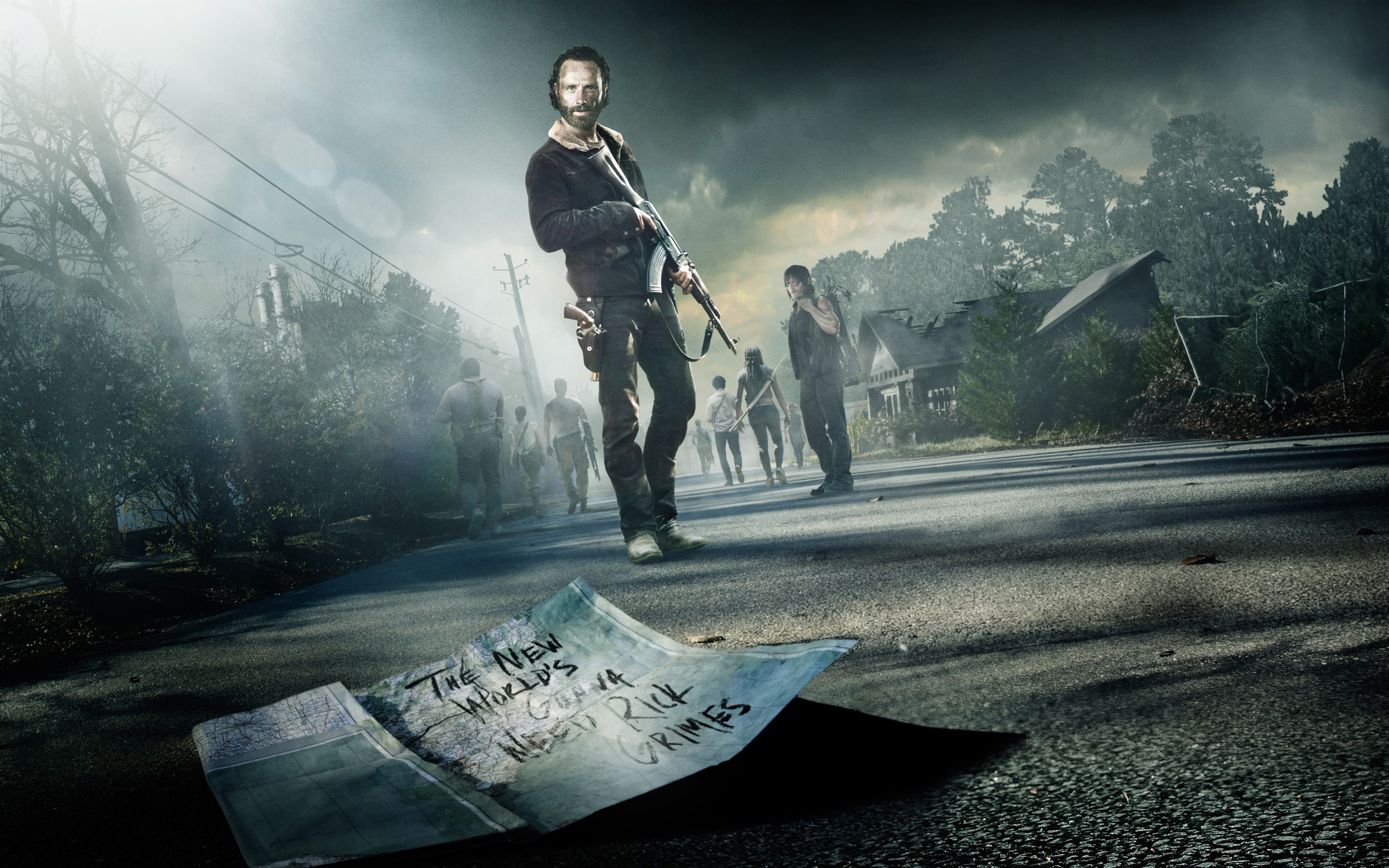 The Walking Dead HD Wallpaper Background Image