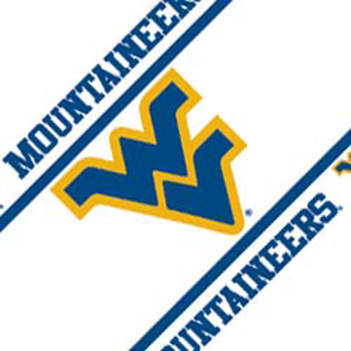 Ncaa West Virginia Mountaineers Self Stick Wall Border Contemporary