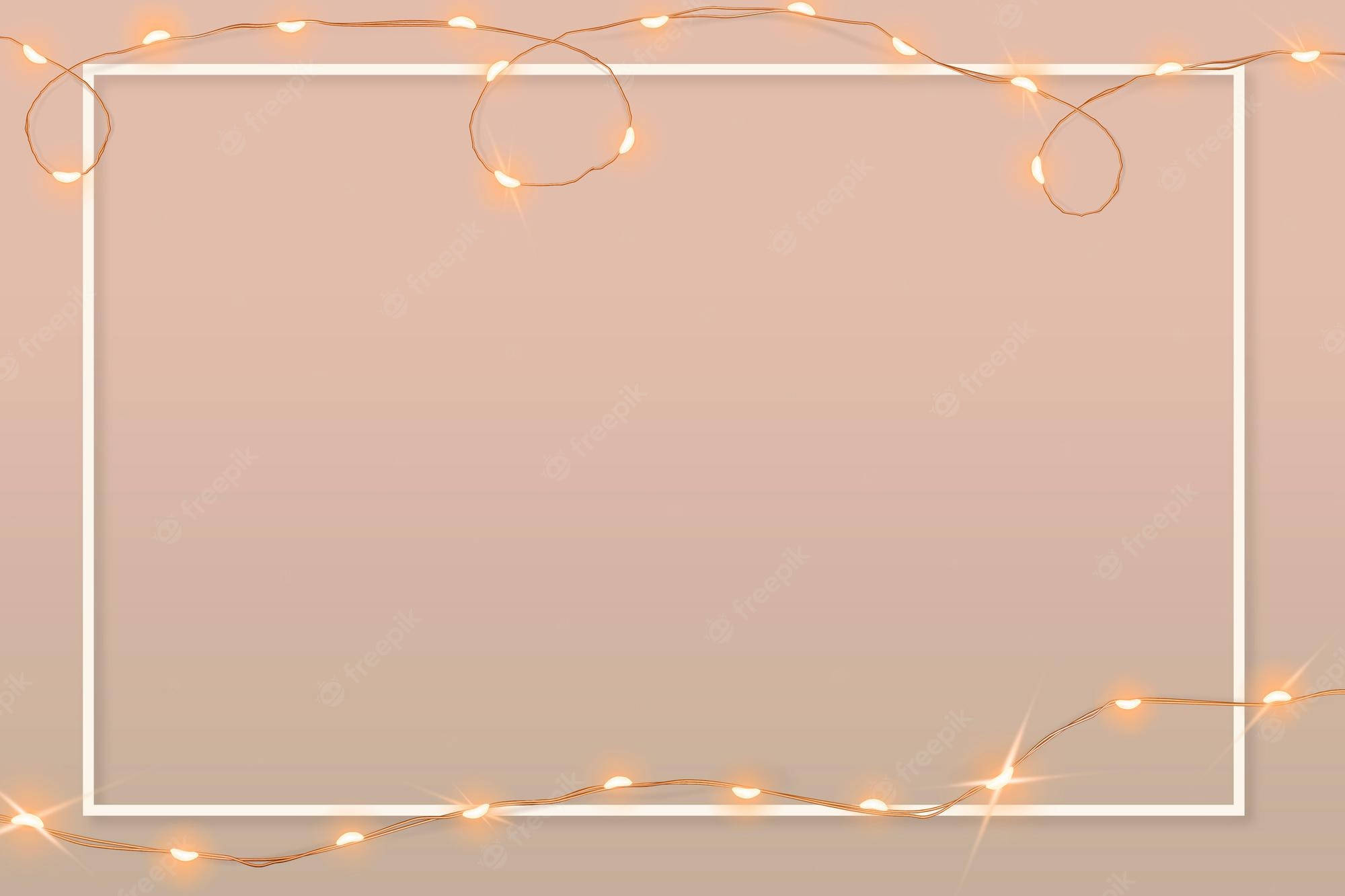 Fairy Lights Aesthetic Wallpaper