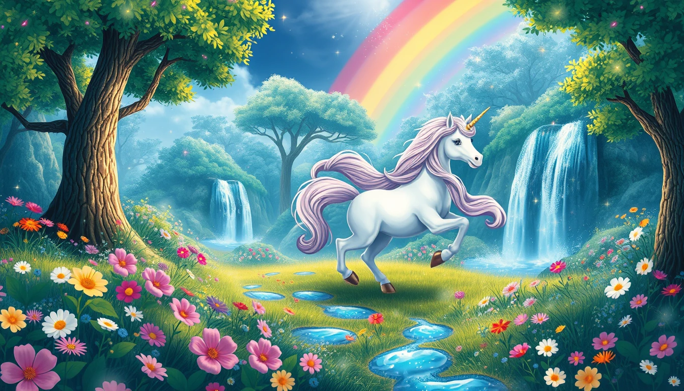 Unicorns Background