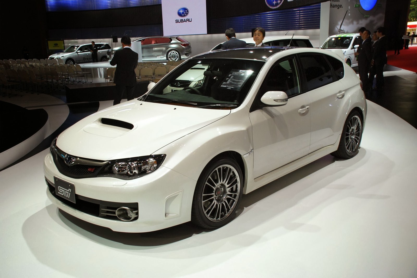 Subaru Impreza Wrx Sti Carbon Wallpaper