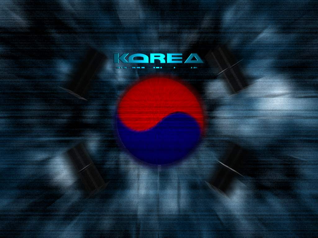 Korean Flag By Ricky Buczynski