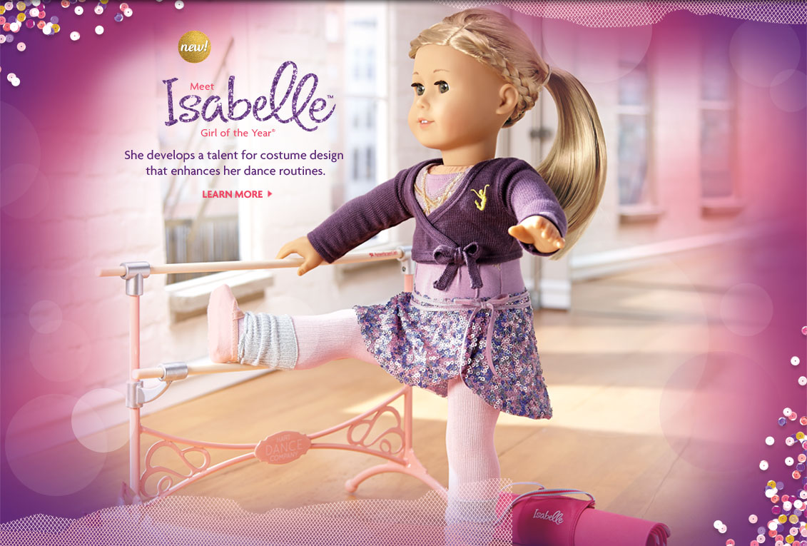 Isabelle Palmer The Girl Of Year Doll From American