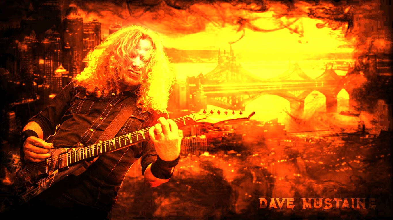 Wallpaper Dave Mustaine Megadeth In