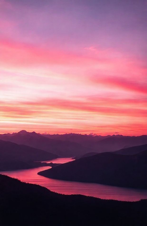 Pink Sky Wallpaper