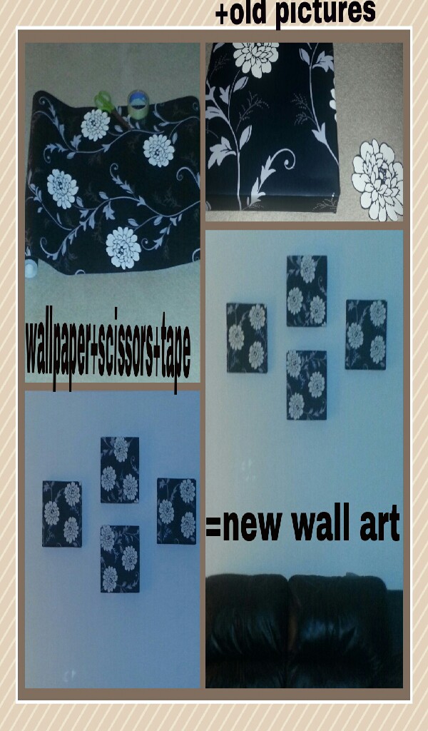 Free download save money by covering old canvas pictures with wallpaper Trusper [600x1024] for