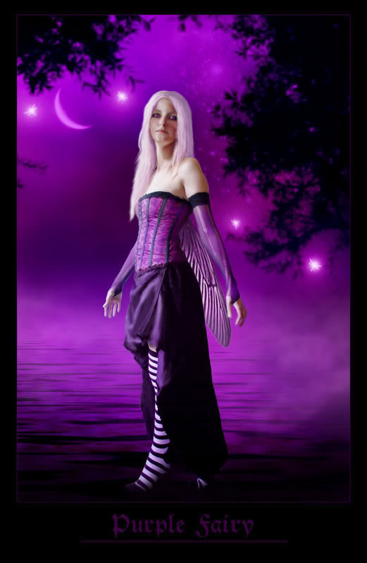 Purple Fairy Image Graphic Code