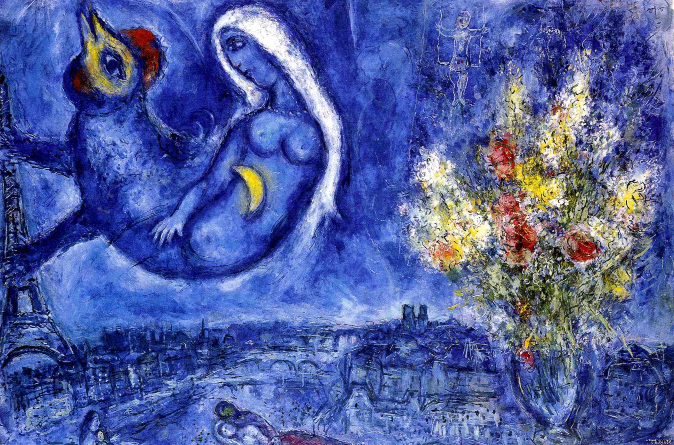 Marc Chagall Paintings Art Oil Artworks
