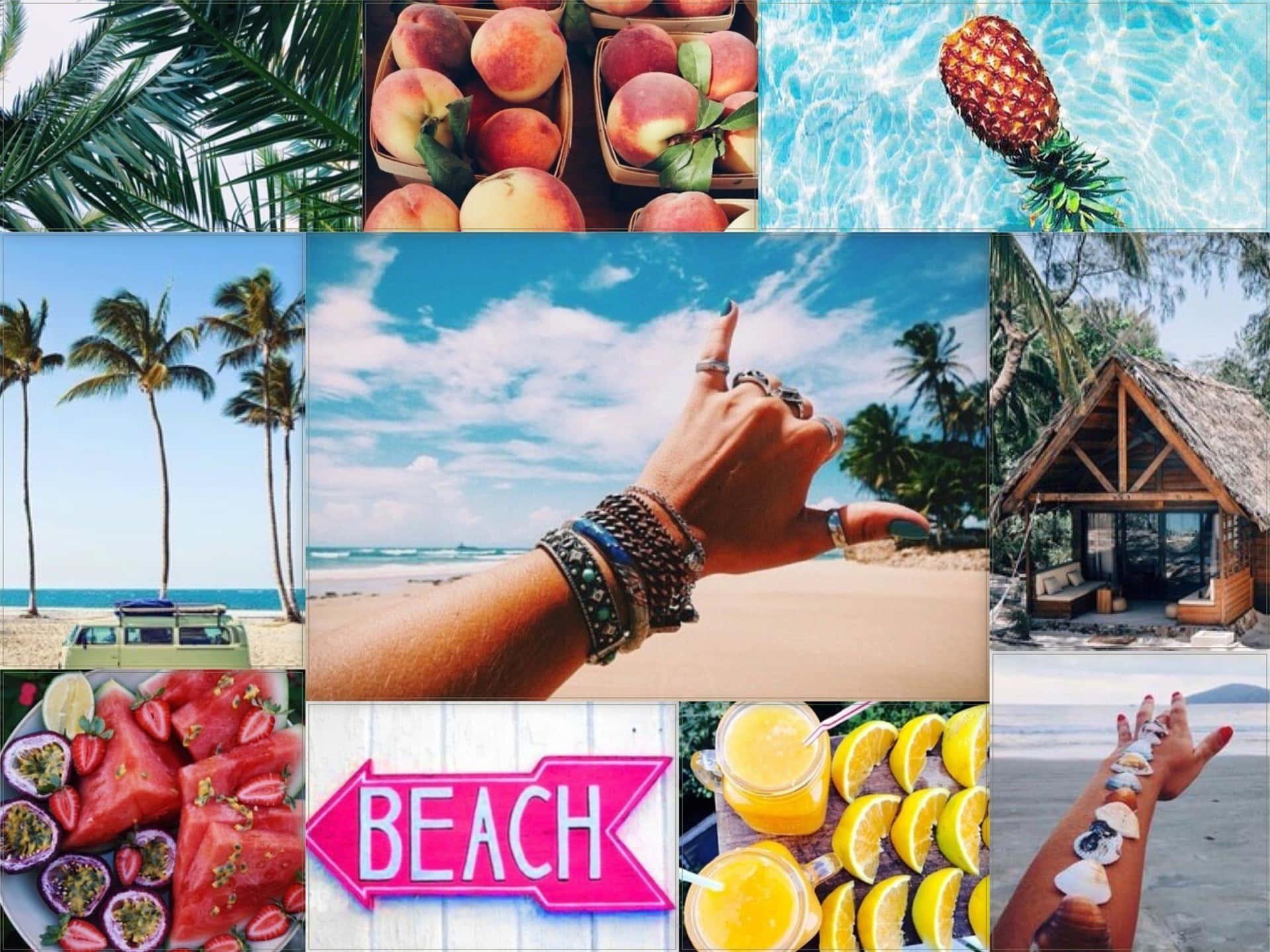 Free Download Collage Aesthetic Summer Laptop Wallpapers X For Your Desktop Mobile