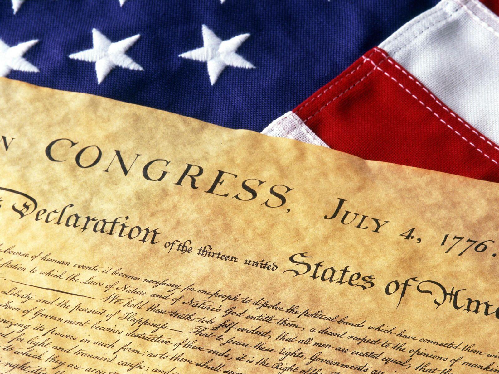 The Declaration Of Independence Wallpaper