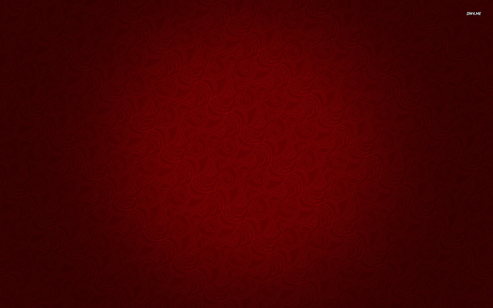 Red Swirl Pattern Wallpaper Digital Art