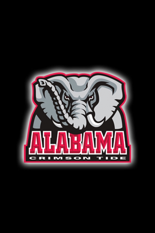 Alabama Crimson Tide Elephant iPhone HD Wallpaper