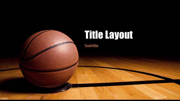Basketball Template For Powerpoint Online