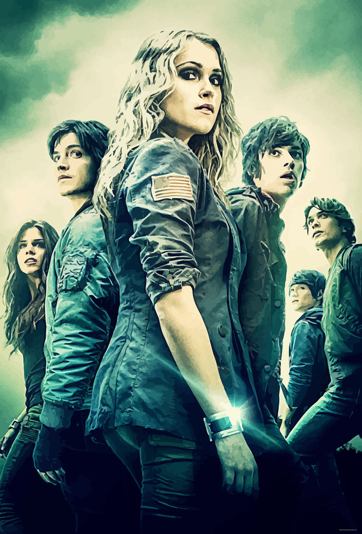 The 100 CW Series   Poster Season One   Ultra Size by thephoenixprod