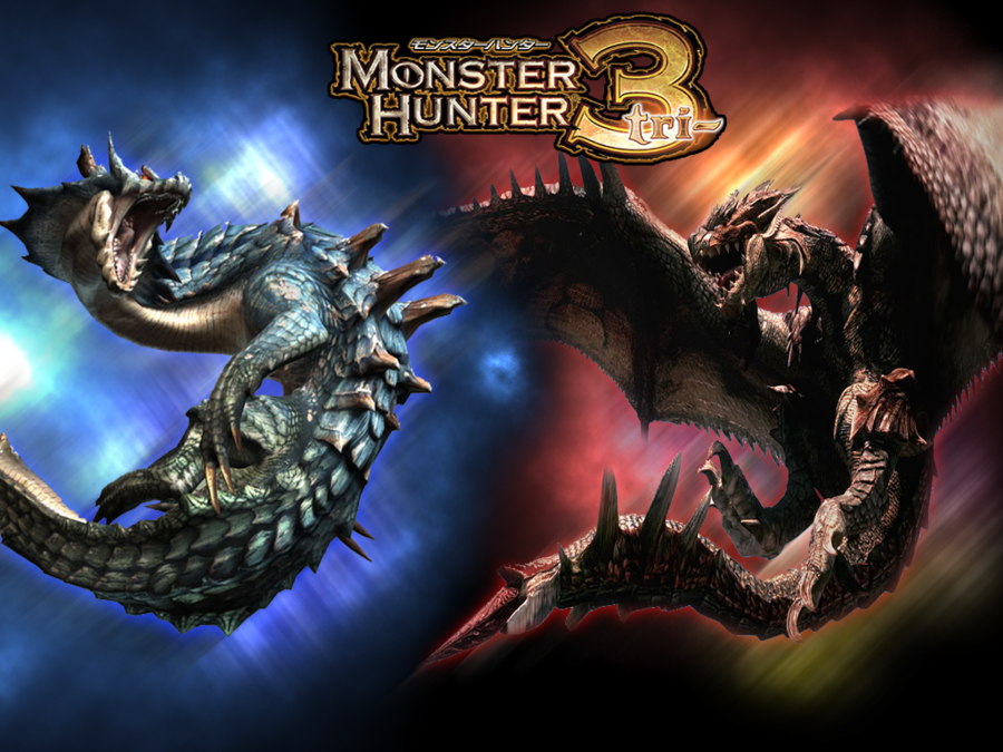 Mushku Monster Hunter Tri Lagiacrus HD Wallpaper
