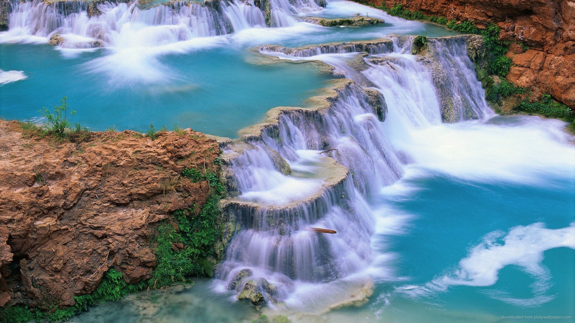 Gorgeous Cascade Waterfalls Picture For iPhone Blackberry iPad