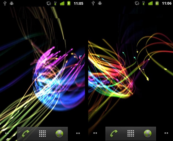 App Of The Day 3d Fireflies Live Wallpaper Htcyou