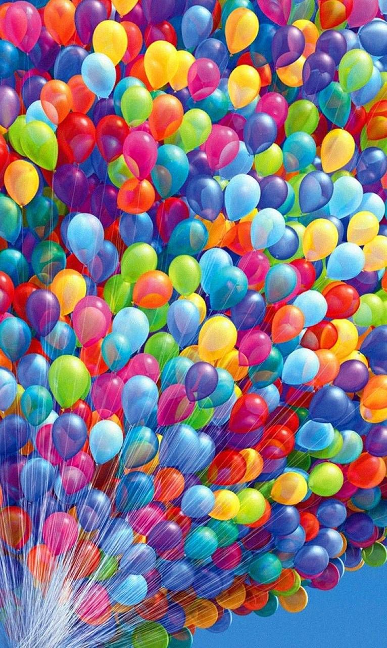 Colourful Balloons Wallpaper By Dongzi De On