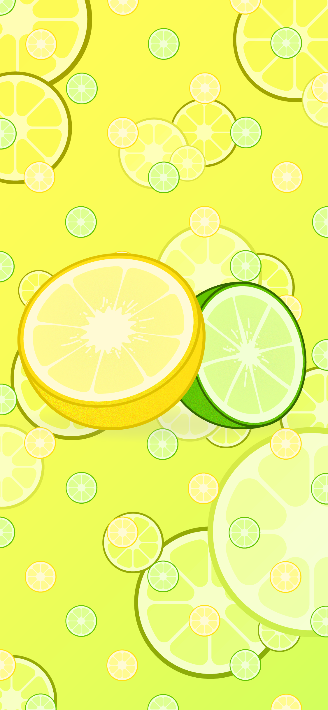 Made A Lemon Wallpaper