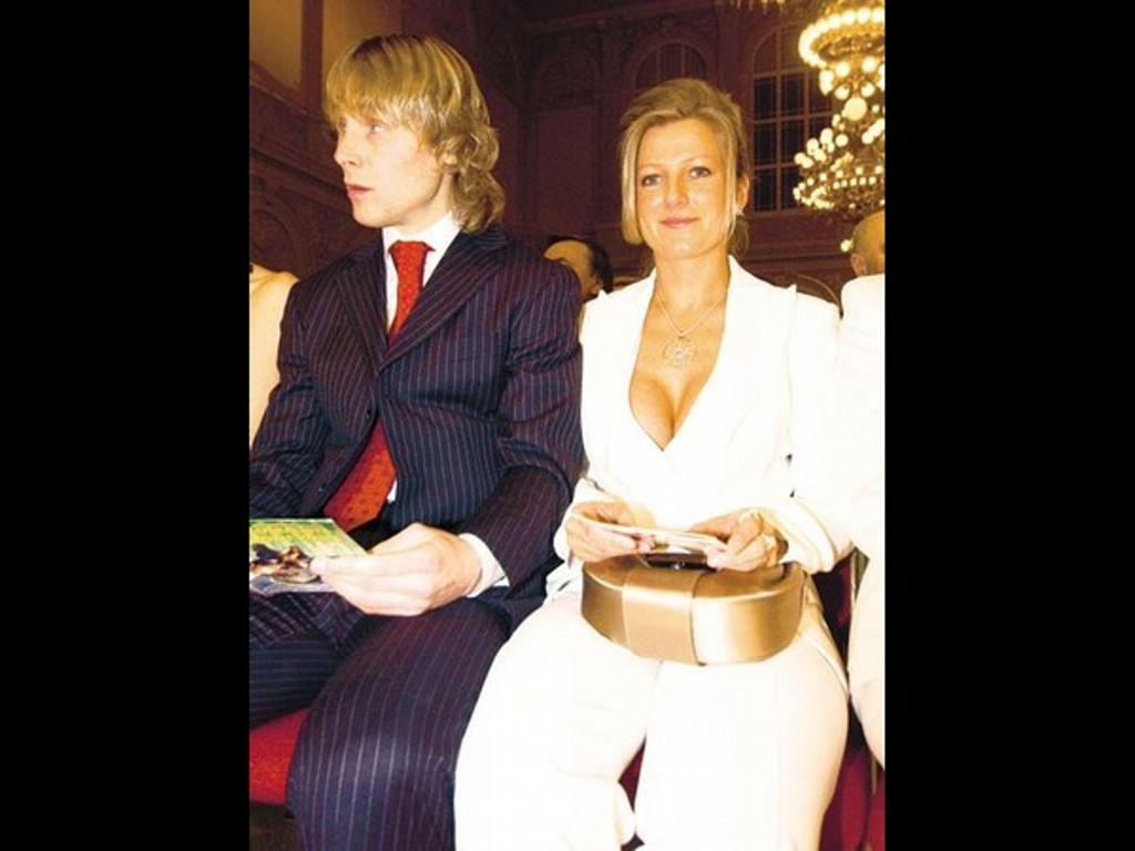 Pavel Nedved And Wife Wags Wallpaper
