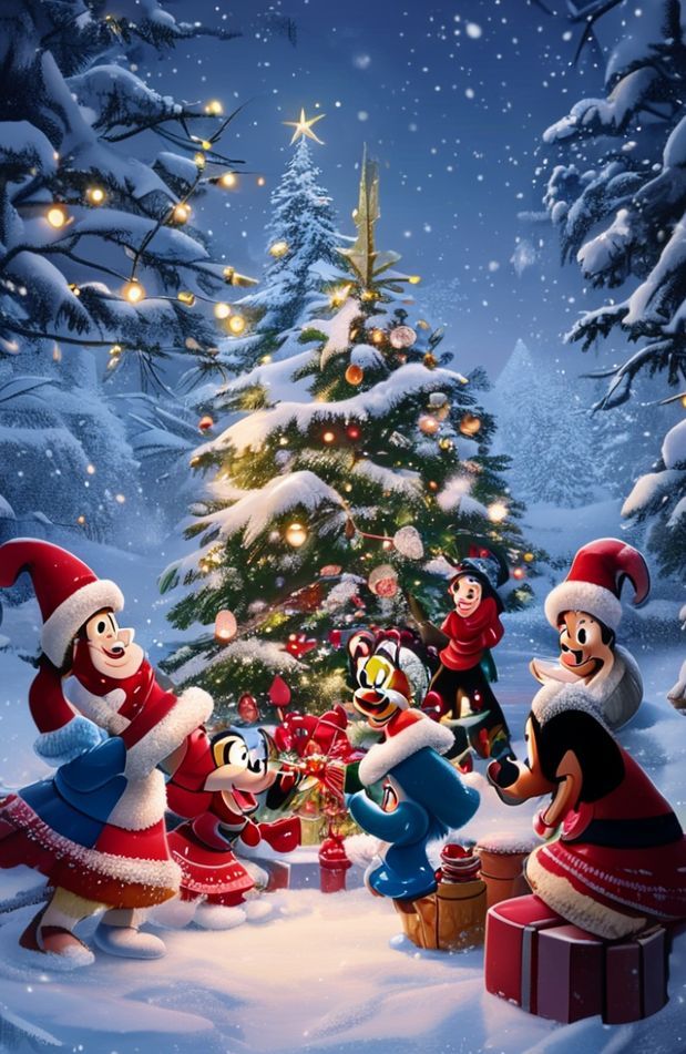Disney Christmas Wallpaper