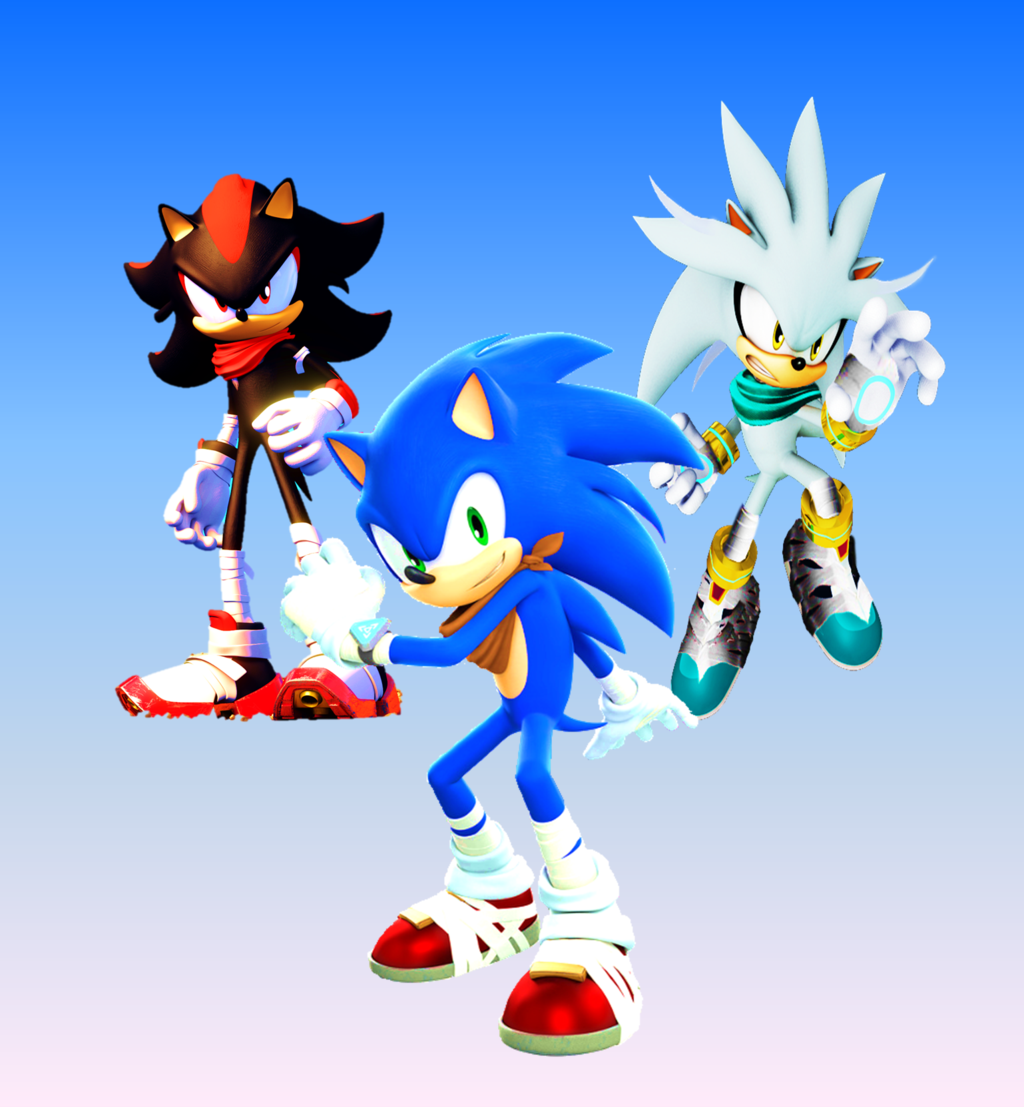 Sonic Shadow And Silver Boom Wallpaper By